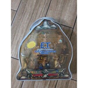New 2001 E.T. Extra Terrestrial Mini Collectibles Series 1 Figures Toy R Us Vtg